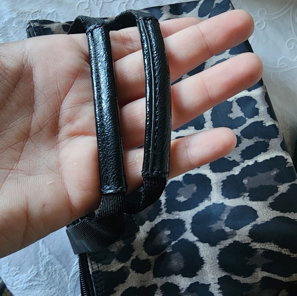 Coach 2FER✨️Coach Small Nylon Tote & Matching Pouch, EUC Like New - Picture 7 of 9